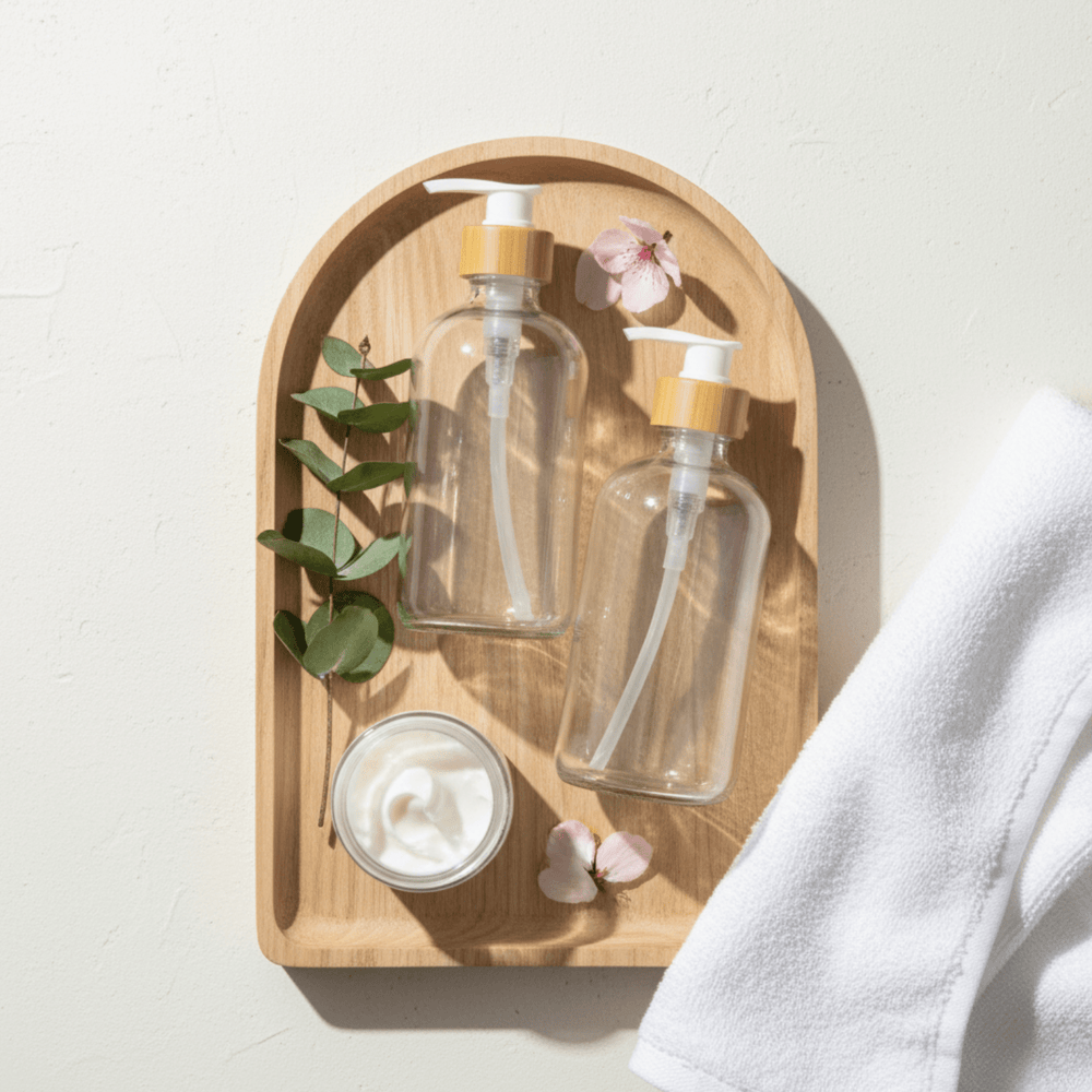 Clear Glass Soap Dispenser – 500ml