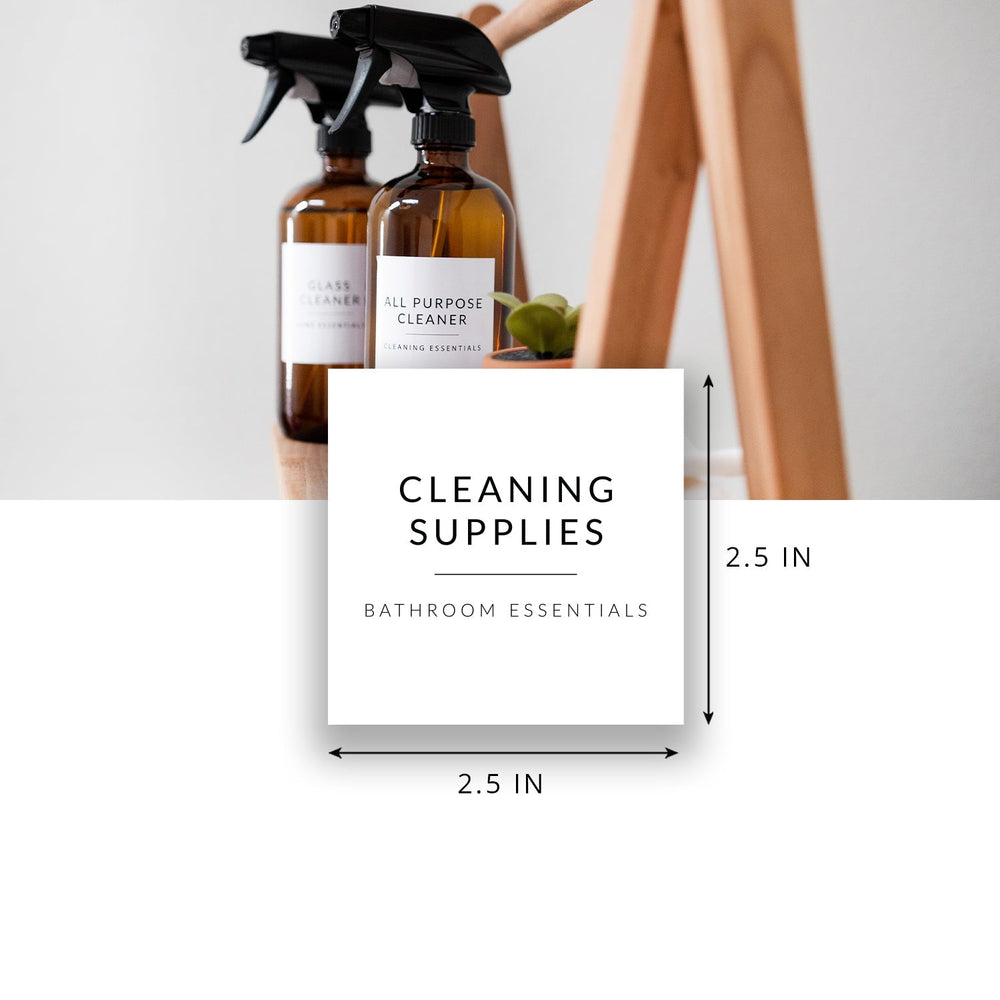 Minimalist Home Labels – 136 Pack