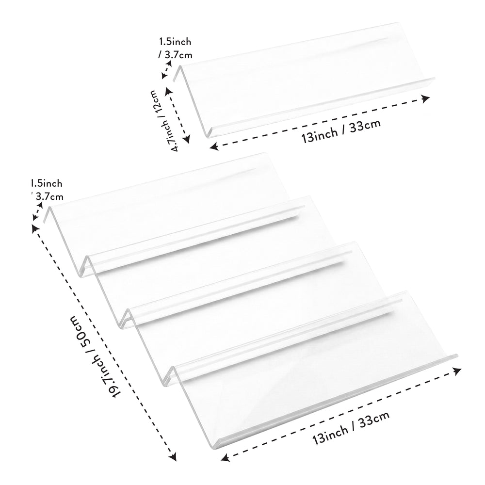 Acrylic Spice Rack Set