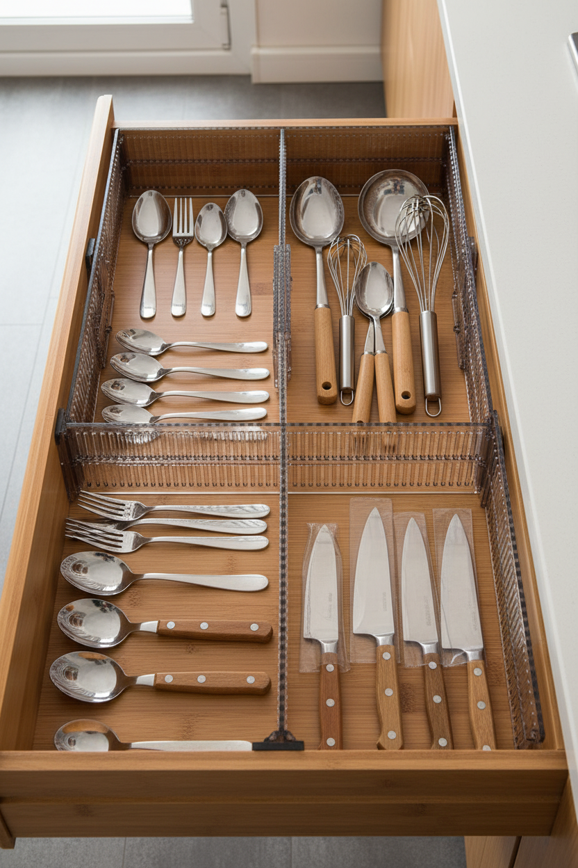 Adjustable Drawer Divider - Kitchen