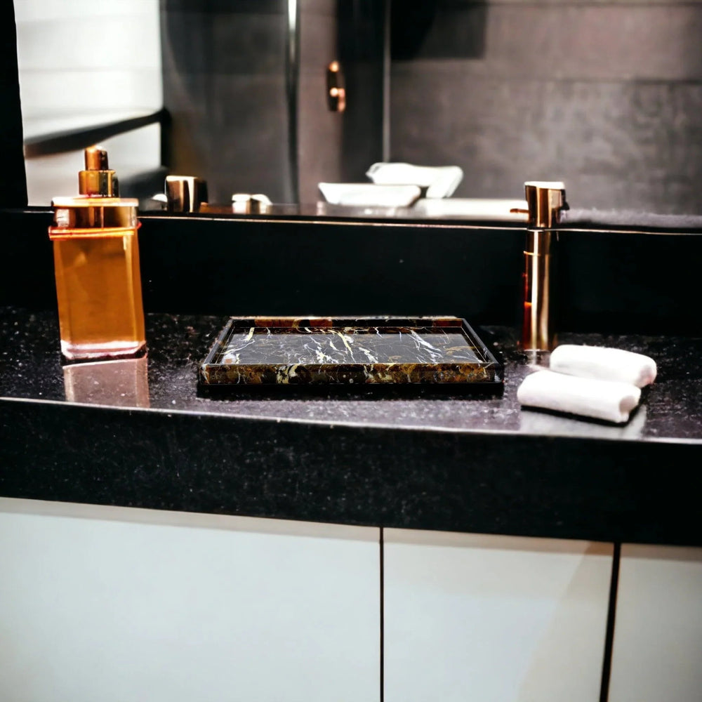 Michelangelo Marble Vanity Tray