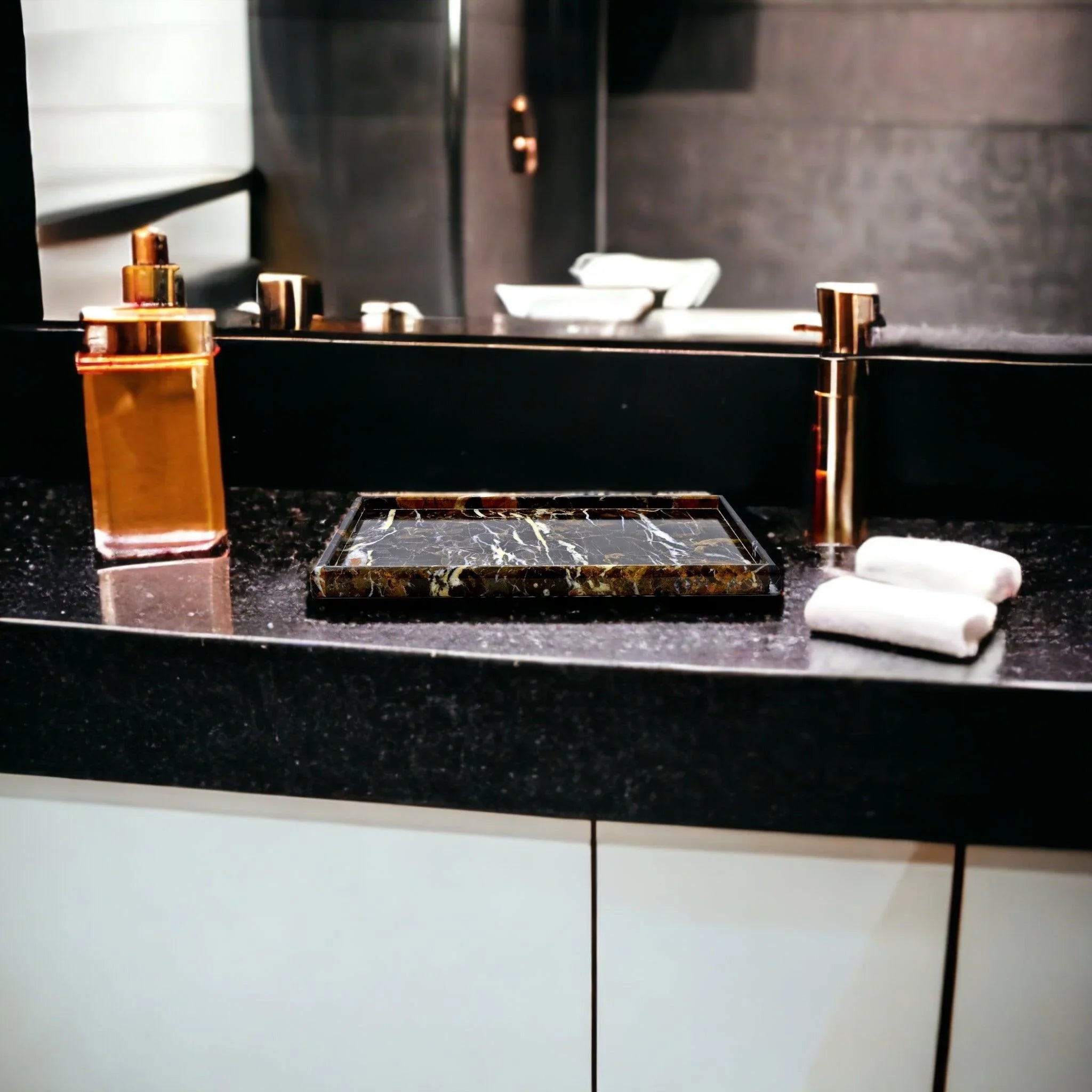 Michelangelo Marble Vanity Tray
