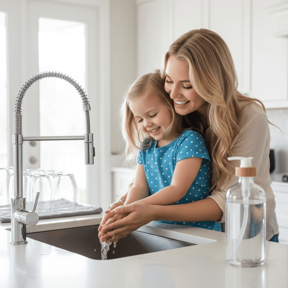 Clear Glass Soap Dispenser – 500ml