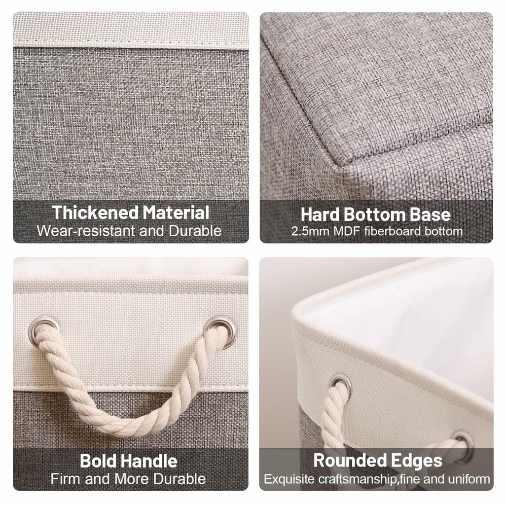 HOdo Home Collapsible Fabric Storage Bins